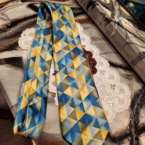 Jerry Garcia Mens Necktie, Aztec Objects, Collections 58, 100% silk